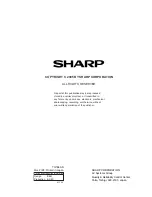 Предварительный просмотр 73 страницы Sharp 21HF2-SS Service Manual