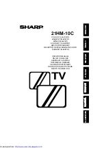 Sharp 21HM-10C Operation Manual preview