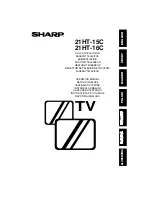 Sharp 21HT-15C Operation Manual preview