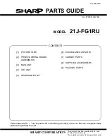 Предварительный просмотр 64 страницы Sharp 21J-FG1RU Service Manual