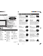 Предварительный просмотр 1 страницы Sharp 21JF2-GA Operation Manual