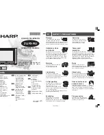 Sharp 21JF2-RU Operation Manual preview