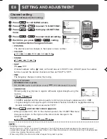 Предварительный просмотр 8 страницы Sharp 21K-FD3RU Operation Manual