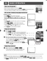 Предварительный просмотр 6 страницы Sharp 21K-FD3SA Operation Manual