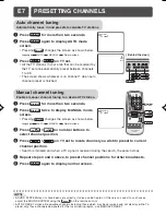 Предварительный просмотр 7 страницы Sharp 21K-FD3SA Operation Manual