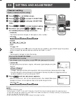 Предварительный просмотр 8 страницы Sharp 21K-FD3SA Operation Manual