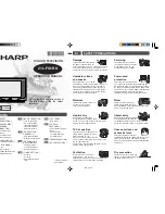 Предварительный просмотр 1 страницы Sharp 21L-FG1RU Operation Manual