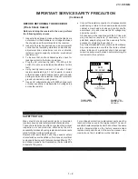 Предварительный просмотр 3 страницы Sharp 21v-r70MM Service Manual