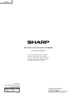 Предварительный просмотр 60 страницы Sharp 21YF30 Service Manual