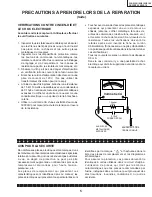 Предварительный просмотр 5 страницы Sharp 25K-M100 Service Manual