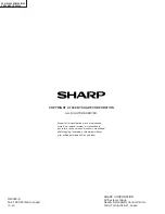 Предварительный просмотр 48 страницы Sharp 25K-M100 Service Manual