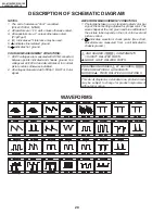 Предварительный просмотр 20 страницы Sharp 25L-M100 Service Manual