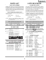 Предварительный просмотр 41 страницы Sharp 25L-M100 Service Manual