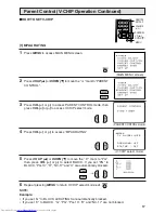 Предварительный просмотр 17 страницы Sharp 25N-M100 Operation Manual