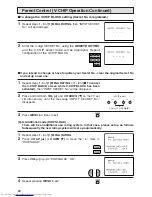 Предварительный просмотр 20 страницы Sharp 25N-M100 Operation Manual