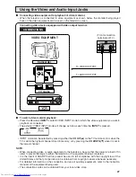 Предварительный просмотр 27 страницы Sharp 25N-M100 Operation Manual