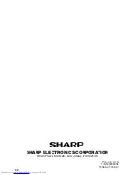 Предварительный просмотр 32 страницы Sharp 25N-M100 Operation Manual