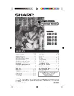 Предварительный просмотр 1 страницы Sharp 25N S100 Operation Manual