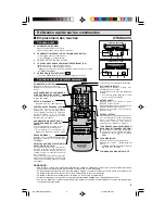 Предварительный просмотр 9 страницы Sharp 25N S100 Operation Manual