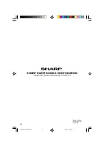 Предварительный просмотр 44 страницы Sharp 25R S100 Operation Manual