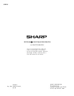 Предварительный просмотр 44 страницы Sharp 25WG3 Service Manual