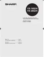 Preview for 1 page of Sharp 2652H - Commercial-Use Calculator Operation Manual