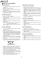 Предварительный просмотр 8 страницы Sharp 26SL40 Service Manual