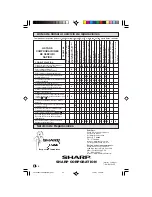 Предварительный просмотр 68 страницы Sharp 26SL72 Operation Manual