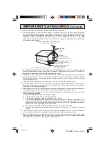 Предварительный просмотр 4 страницы Sharp 27C540 Operation Manual