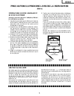 Preview for 5 page of Sharp 27DV-CS10 Service Manual