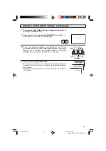 Предварительный просмотр 25 страницы Sharp 27F540 Operation Manual