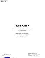 Предварительный просмотр 62 страницы Sharp 27K-S100 Service Manual