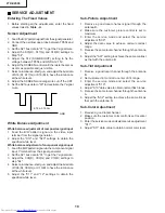 Предварительный просмотр 10 страницы Sharp 27K-X2000 Service Manual