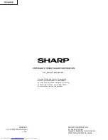 Предварительный просмотр 38 страницы Sharp 27K-X2000 Service Manual