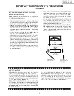 Preview for 3 page of Sharp 27L-S100 Service Manual
