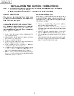 Preview for 8 page of Sharp 27L-S100 Service Manual