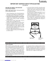 Предварительный просмотр 3 страницы Sharp 27L-S500 Service Manual