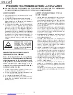 Предварительный просмотр 4 страницы Sharp 27L-S500 Service Manual