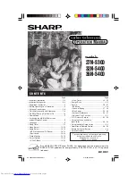 Предварительный просмотр 1 страницы Sharp 27N S300 Operation Manual