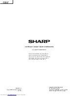 Предварительный просмотр 35 страницы Sharp 27N S300 Service Manual