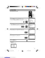 Предварительный просмотр 17 страницы Sharp 27R-FS1 Operation Manual