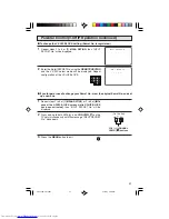 Предварительный просмотр 31 страницы Sharp 27R-FS1 Operation Manual