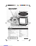 Sharp 27R-S100 Operation Manual предпросмотр