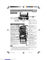 Предварительный просмотр 14 страницы Sharp 27R-S100 Operation Manual