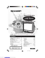 Предварительный просмотр 1 страницы Sharp 27R-S200 Operation Manual