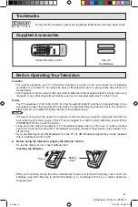 Предварительный просмотр 5 страницы Sharp 27SC260 Operation Manual