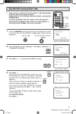 Предварительный просмотр 9 страницы Sharp 27SC260 Operation Manual