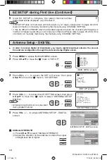 Предварительный просмотр 10 страницы Sharp 27SC260 Operation Manual