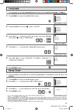 Предварительный просмотр 13 страницы Sharp 27SC260 Operation Manual