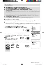 Предварительный просмотр 15 страницы Sharp 27SC260 Operation Manual